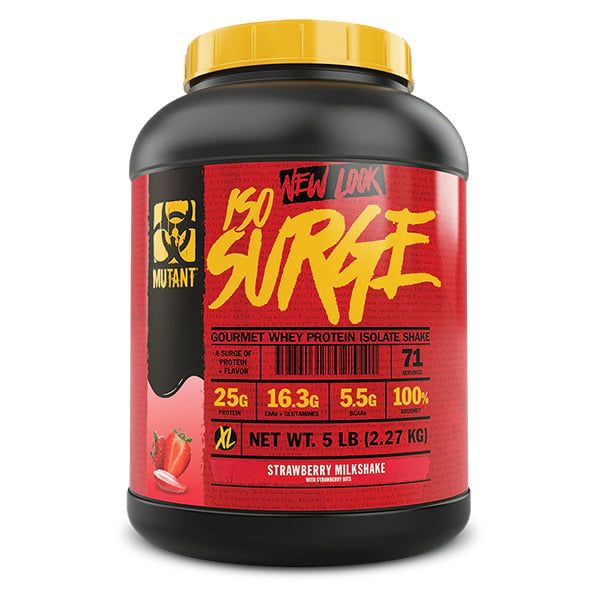 Sữa Tăng Cơ Whey Isolate cao cấp Mutant Iso Surge 2.27kg