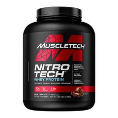 Sữa Tăng Cơ Nitro-Tech Whey Protein 1.8kg - 6 mùi