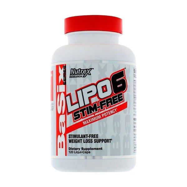 Viên Uống Đốt Mỡ Giảm Cân Nutrex Lipo 6 Stim-Free 120 viên