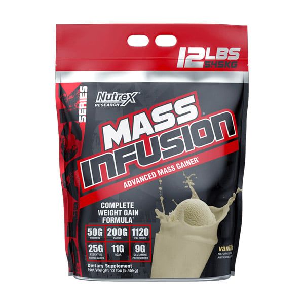 Sữa Tăng Cân Tăng Cơ Nutrex Mass Infusion 12lbs (5.54kg)