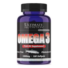 GIFT Viên Uống Dầu Cá Ultimate Nutrition Omega 3 - 180 Viên