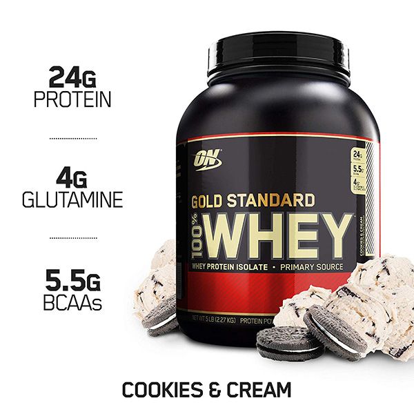 Sữa Tăng Cơ ON Gold Standard 100% Whey 5lbs (2.27kg) - 8 mùi