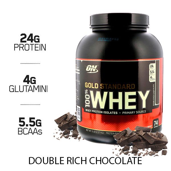 Sữa Tăng Cơ ON Gold Standard 100% Whey 5lbs (2.27kg) - 8 mùi