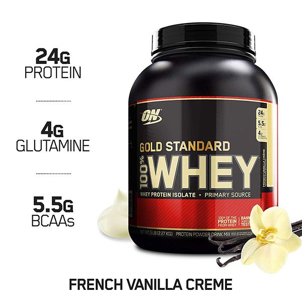 Sữa Tăng Cơ ON Gold Standard 100% Whey 5lbs (2.27kg) - 8 mùi