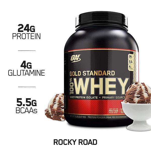 Sữa Tăng Cơ ON Gold Standard 100% Whey 5lbs (2.27kg) - 8 mùi