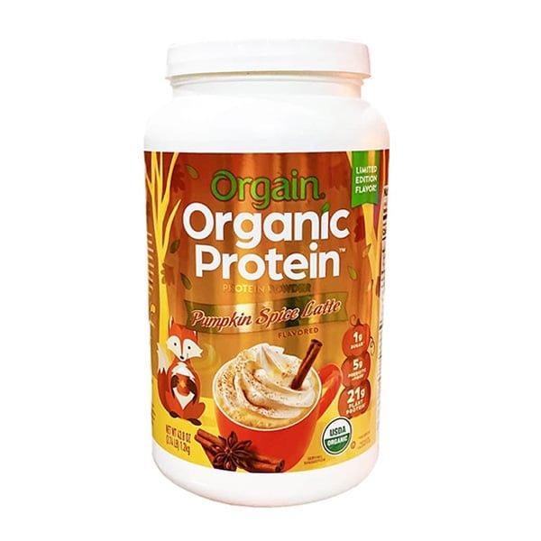Sữa Tăng Cơ Thực Vật Hữu Cơ·Orgain Organic Protein Pumpkin Spice 1,2kg