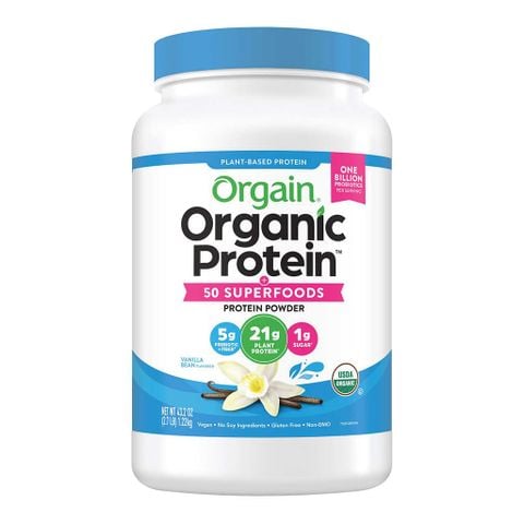 Sữa Tăng Cơ Thực Vật + 50 Loại Siêu Thực Dưỡng Orgain Organic Protein & 50 Superfoods 1.2kg