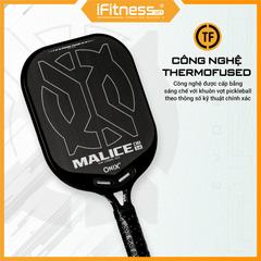 Vợt Pickleball Chuyên Nghiệp Onix MALICE DB, Raw Carbon 14mm & 16mm