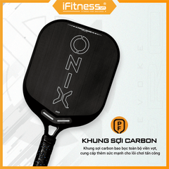 Vợt Pickleball Chuyên Nghiệp Onix MALICE DB, Raw Carbon 14mm & 16mm