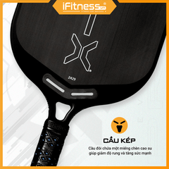 Vợt Pickleball Chuyên Nghiệp Onix MALICE DB, Raw Carbon 14mm & 16mm