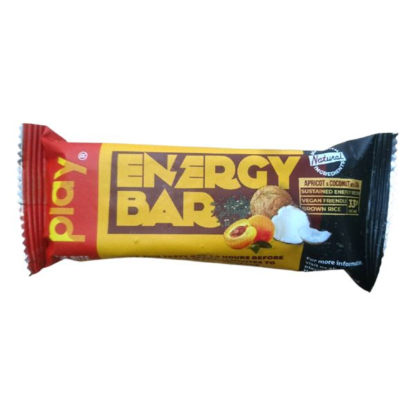 Thanh Năng Lượng Play Nutrition Energy Bar Vị Mơ Sấy Dừa Khô 33g