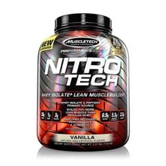 Sữa Tăng Cơ Nitro-Tech Whey Protein 1.8kg - 6 mùi