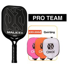 Vợt Pickleball MALICE OPEN THROAT Raw Carbon 14mm & 16mm