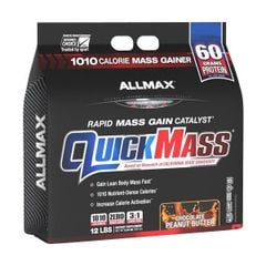 Sữa Tăng Cân Allmax Nutrition Quickmass 12lbs (5.44kg) - 2 Mùi