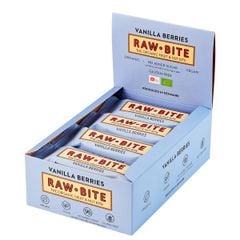 Hộp 12 Thanh Dinh Dưỡng Hữu Cơ Từ Hạt và Trái cây RAWBITE 50g - 8 mùi