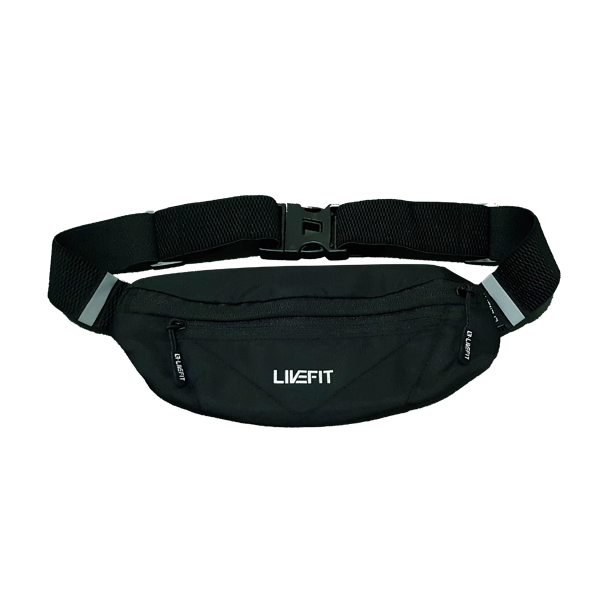 Túi đeo hông chạy bộ LiveFit cao cấp - Running Belt - WB0924