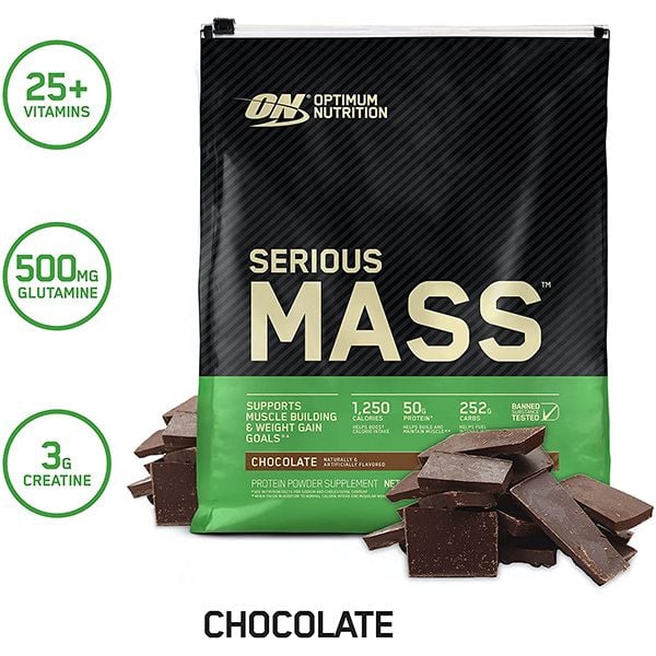 Serious Mass 12lbs (5.44kg) - Sữa Tăng Cân Optimum Nutrition