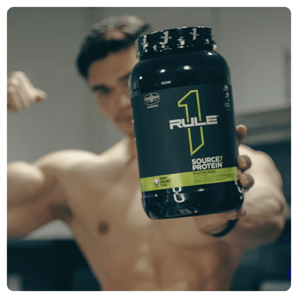 Sữa Tăng Cơ Giảm Mỡ Rule One Protein R1 Source7 Protein Mùi Vani 4.98 lbs