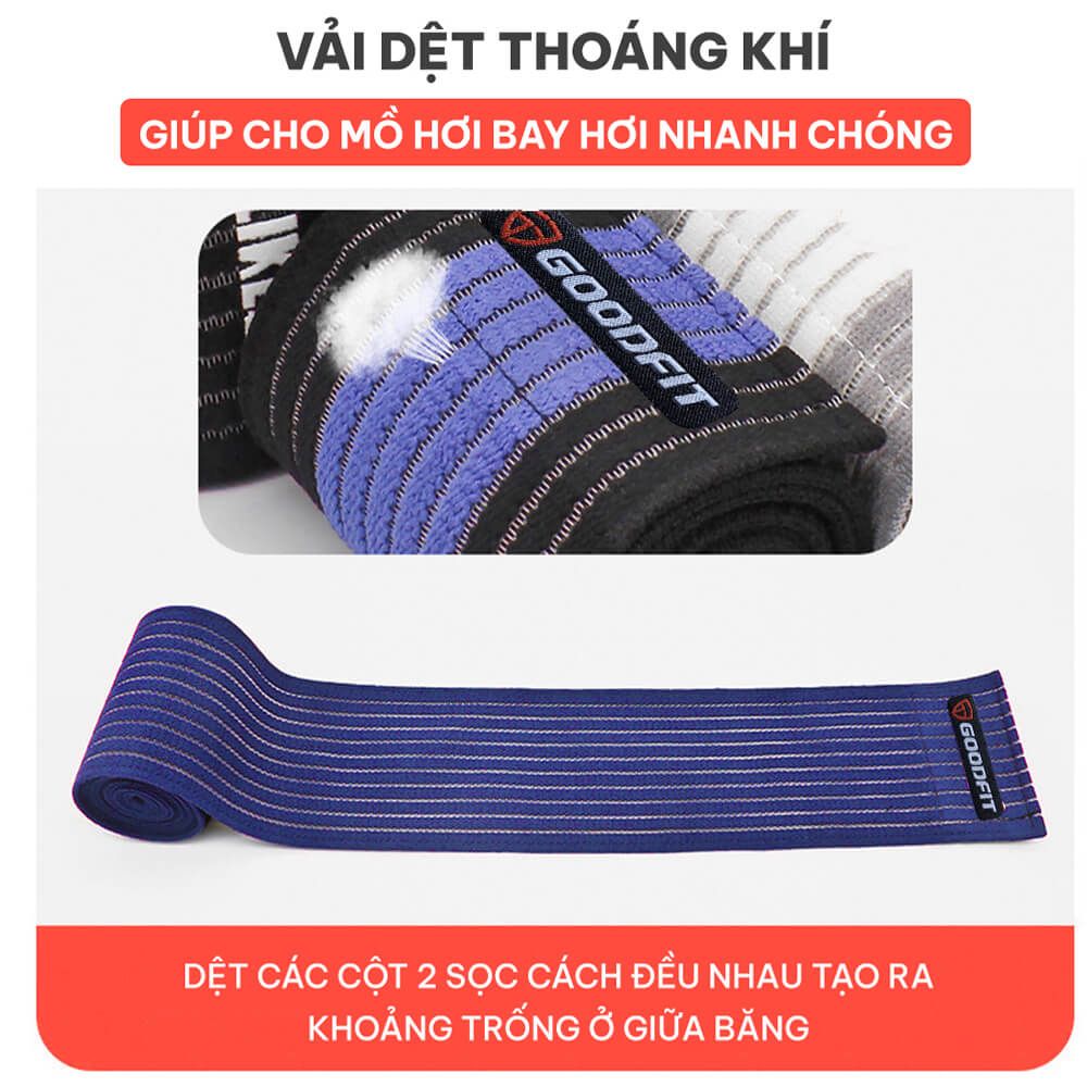 Đai quấn bảo vệ bắp chân, ống đồng GoodFit GF603C