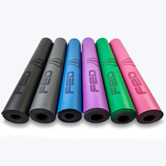 Thảm Yoga Định Tuyến FED Chất Liệu PU, Cao Su Chống Trượt 5mm