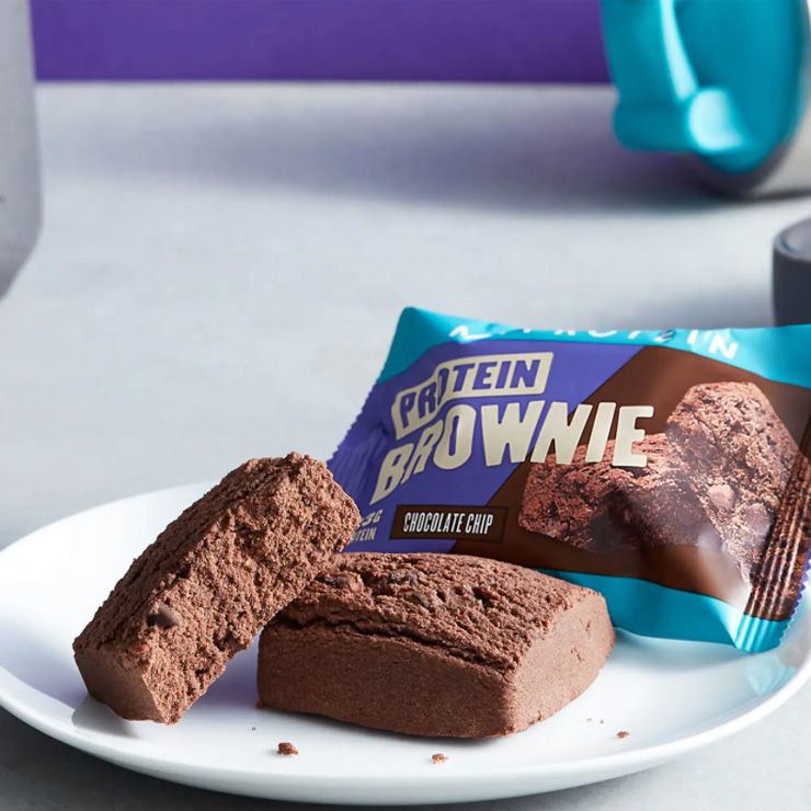 Hộp 12 Thanh Protein Protein Brownie Myprotein