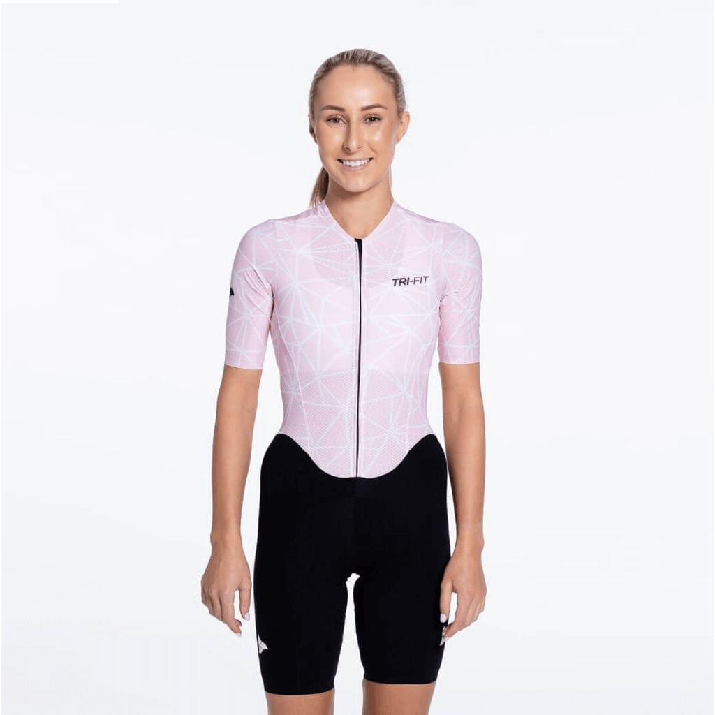 Bộ Quần Áo Ba Môn Phối Hợp Cho Nữ - Tri-Fit Geo Women's Triathlon Suit (3 màu)