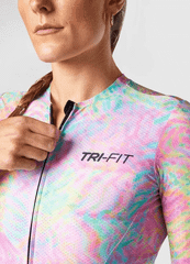 Bộ Quần Áo Ba Môn Phối Hợp Cho Nữ - Tri-Fit Geo Women's Triathlon Suit (3 màu)
