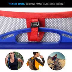 Bình nước thể thao, túi nước chạy bộ leo núi có vòi hút GoodFit GF04RA
