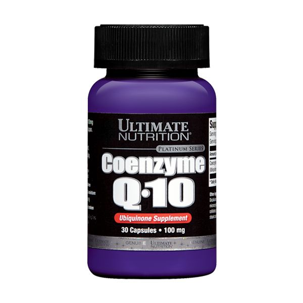 Ultimate Nutrition Coenzyme Q10 100% Premium 30 Capsules (100 mg)