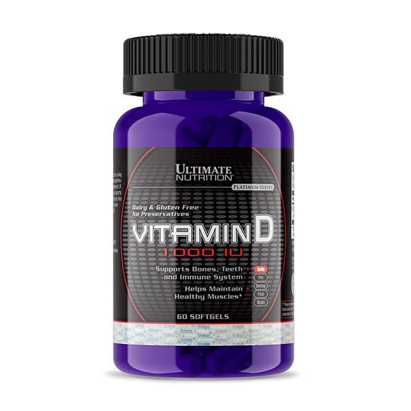 Ultimate Nutrition Vitamin D 1000mg - 60 viên