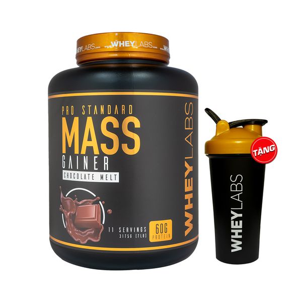 Sữa tăng cân và tăng cơ Wheylabs Pro Standard Mass 7lbs (3.1kg)