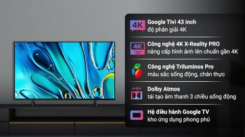 Tivi Sony 4K 43 inch K-43S30