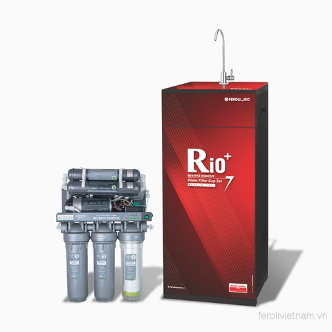 Máy lọc nước FREROLI R.O Feroli Rio linh kiện nhập khẩu từ Italy FRRiO