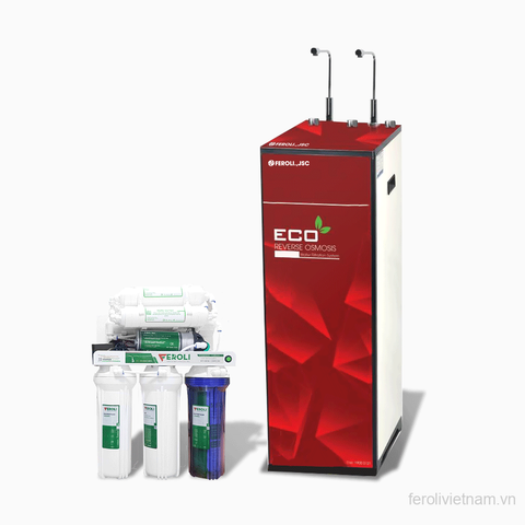 Máy lọc nước RO nóng lạnh nguội Feroli ECO FE9