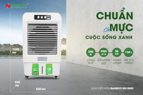 Quạt điều hòa Bamboo BB18000