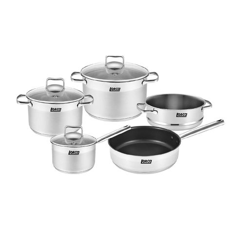 Bộ Nồi Đun Lorca TA 5012 – TITANIUM