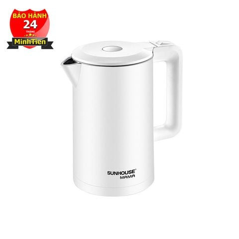 Ấm Siêu Tốc INOX 2 LỚP 1.7L SUNHOUSE MAMA SHD1386W