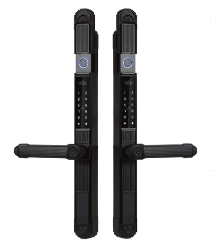 Khoá vân tay cửa nhôm Avolock AN-389 App Tuya, Remote