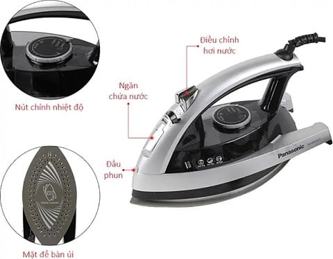 Bàn ủi Panasonic NI-W650CSLRA 2200W