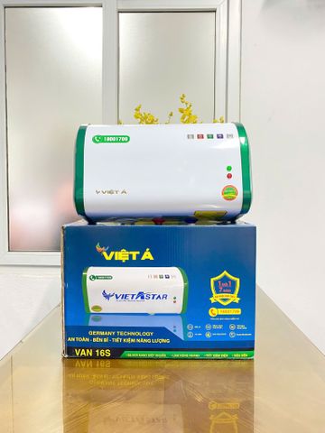 Bình Tắm Nước Nóng Lạnh Việt Á Ngang VAN16S 16L