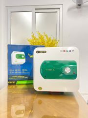 Bình Tắm Nước Nóng Lạnh Việt Á Vuông 30L VAV30