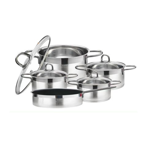 BỘ NỒI INOX 9 MÓN KAFF KF - ST09304