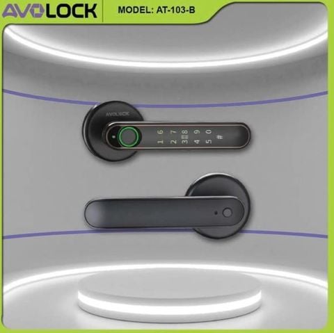 Khóa Vân Tay Cửa Gỗ Avolock AT-103-B