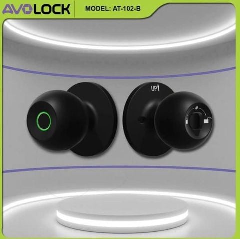 Khóa Vân Tay Cửa Gỗ Avolock AT-102-B
