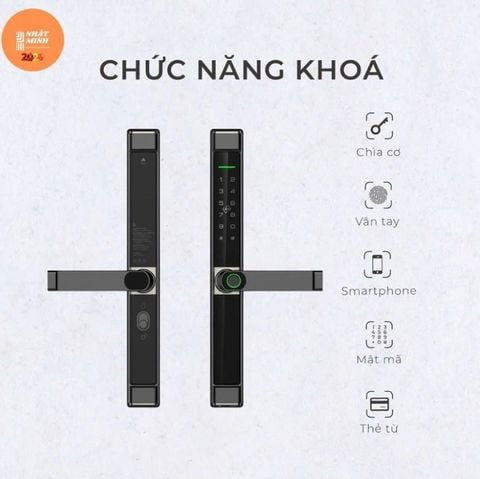 Khóa Vân Tay Cửa Nhôm AVOLOCK AN-394-B