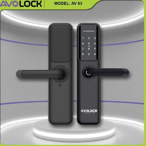 Khóa Vân Tay Cửa Gỗ AVOLOCK AV-63