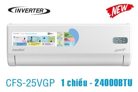 Điều hòa Comfee 24000BTU 1 chiều inverter CFS-25VGP