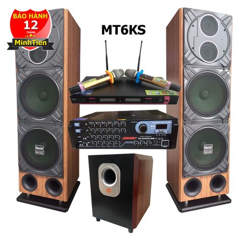 Dàn karaoke PA6000 có sub MT6KS