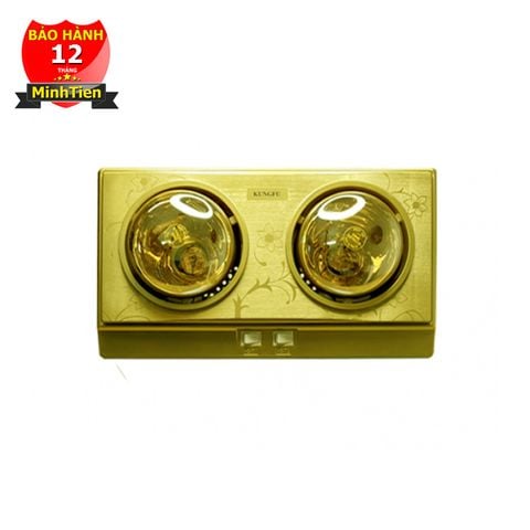 Đèn sưởi nhà tắm 2 bóng Kungfu KF-DS2