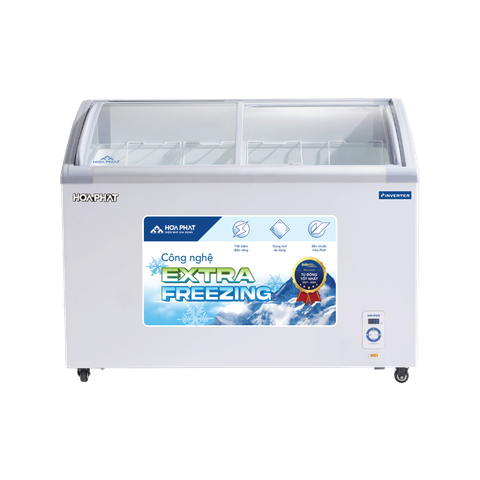 Tủ đông trưng bày Hòa Phát Inverter HSF AD8357.C1 357 lít